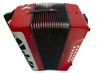Hohner El Rey del Vallenato Vermelho Hohner El Rey del Vallenato Vermelho
